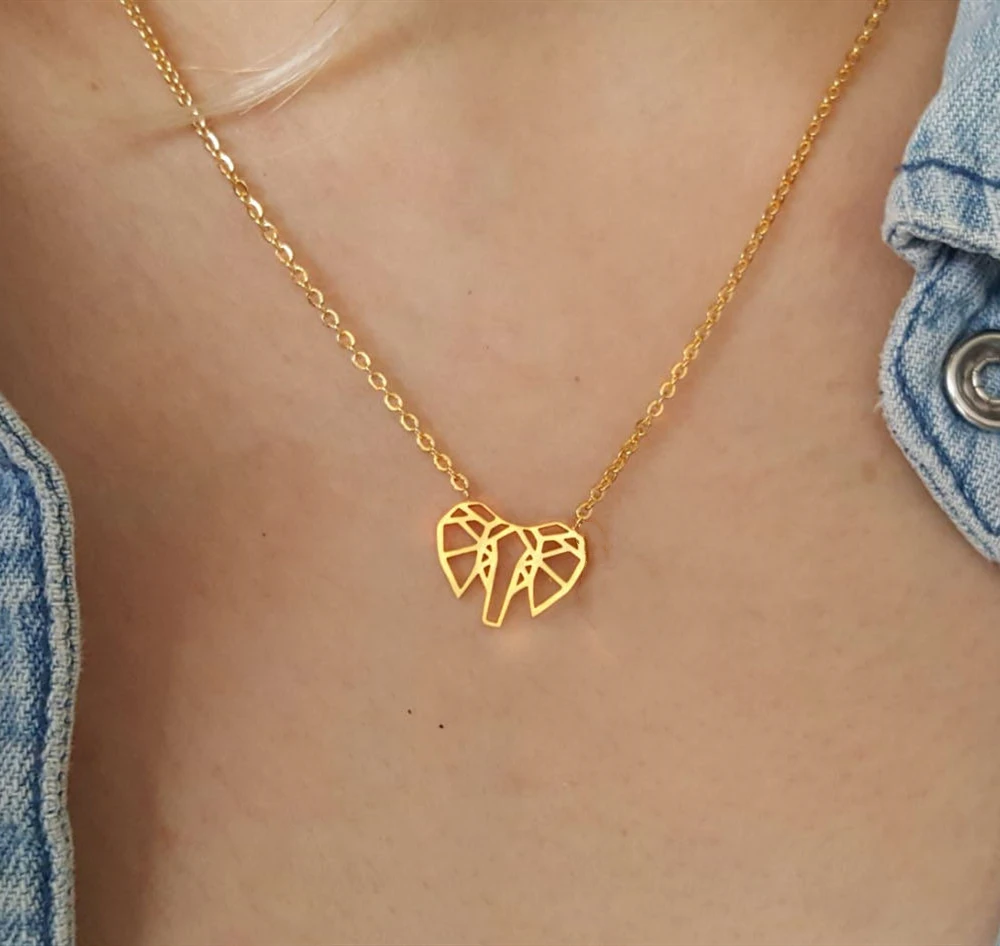 Великолепная сказка слон Талисманы Цепочки и ожерелья Новинка 2017 года Лаки