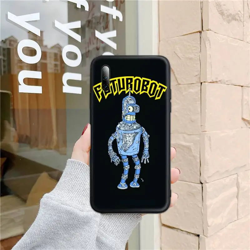 

Popular Bender Bending Rodriguez Phone Case for redmi 6A 4X 7 7A 9 8A 5Plus Note 4 5 7 8T 9pro cover