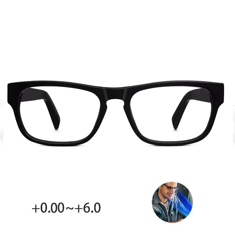 Мужские очки для компьютерного чтения антибликовые с защитой от сисветильник и