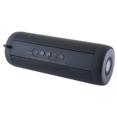 black T2 водонепроницаемый IPX5 портативный динамик бас Bluetooth динамик Hifi Саундбар с сабвуфером mp3 громкий динамик Бумбокс TG117 для xiaomi - Цвет: black