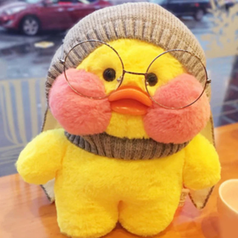 

Small Yellow Duck Plush Toy Stuffed Animal Hugging Super Soft Toys Gifts for Children and Adult 30cm/11.8in LBV