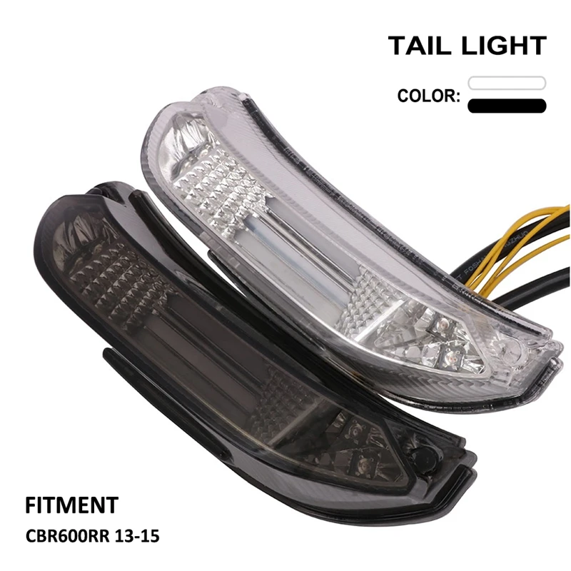 

Rear Tail Light Brake Turn Signal Integrated LED Light for Honda CBR600RR 2013-2015