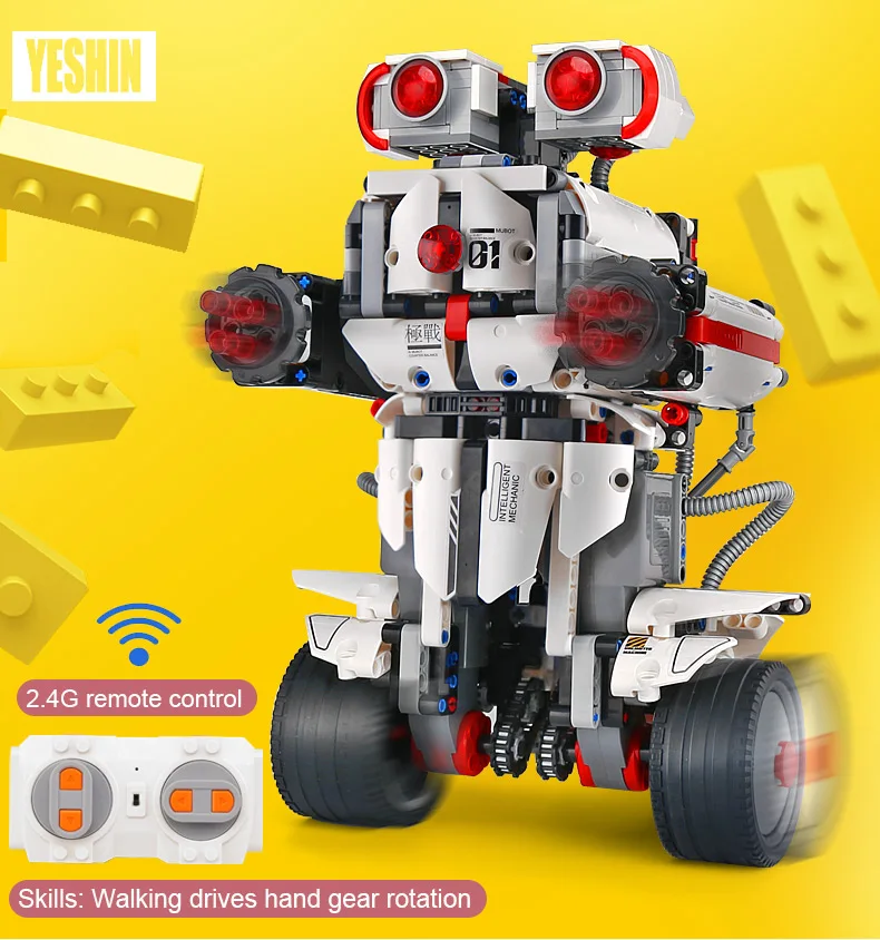 Idea MINDSTORMS Программа Робот стена E игрушки Модель Строительные кирпичи блоки Развивающие игрушки совместимы с 45544 45560