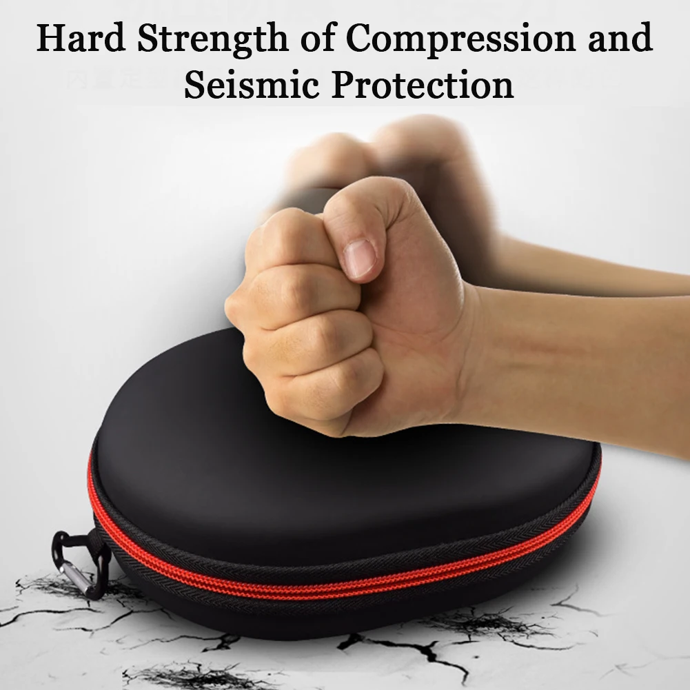 Коробка для хранения Защитный чехол наушников анти давление молнии жесткий