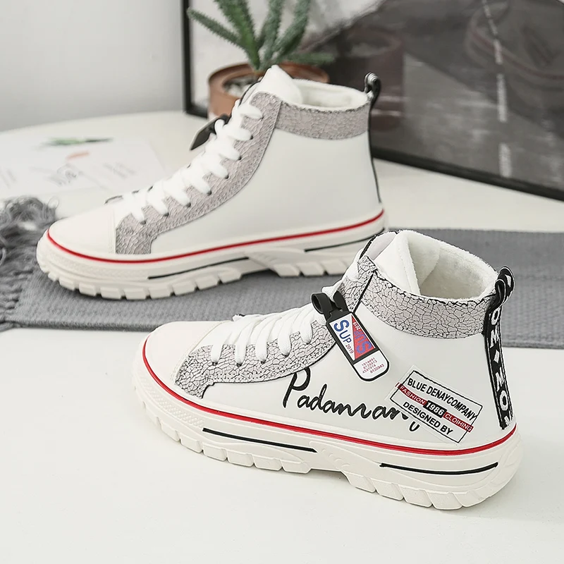 Роскошные дизайнерские женские осенние кроссовки для бега зимние Skool высокие