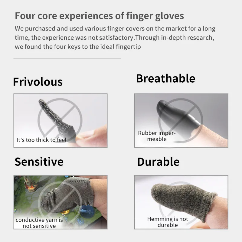 Профессиональное оборудование для PUBG игр съемки игры с защитой от пота палец