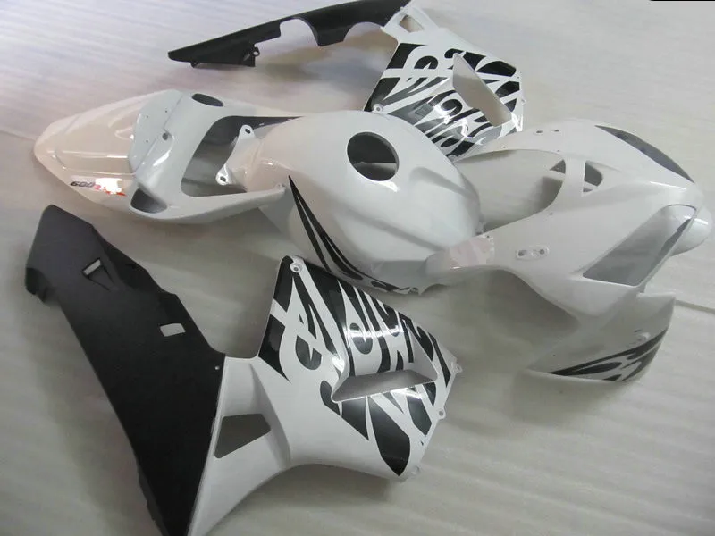 Комплект обтекателей для HONDA CBR600RR F5 05 06 CBR 600 RR 600RR CBR600 2005 2006 белый и черный