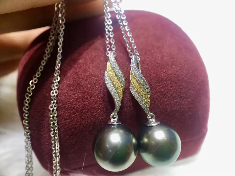 

New Arrival Party Fashion 18K Gold Pendant Mountings Settings AU750 Jewelry Findings for Pearls Coral Agate Crystal Beads Stones