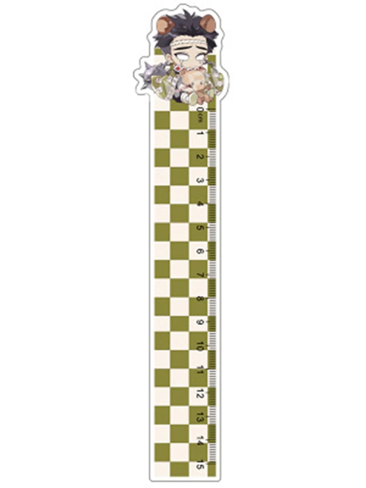 

Cartoon Anime Demon Slayer Cosplay Ruler Kimetsu No Yaiba Kamado Tanjirou Measuring Scale Students Measure Ruler Gift For Kids