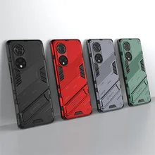 Holder Case For Honor 50 Cover For Huawei Honor 50 Capas Armor Stand Kickstand Shockproof Back Cover For Honor 50 Pro 50 Fundas