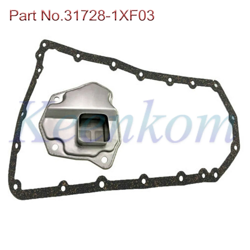 Фильтр масляного фильтра трансмиссии 31728-1XF03 и прокладка масляной кастрюли для Nissan Altima NV Rogue для Mitsubishi Dodge Jeep