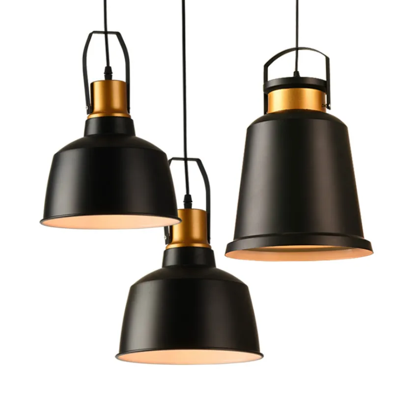 Industrial style pendant lamp retro creative personality cafe bar restaurant single head chandelier YHJ122602 | Освещение