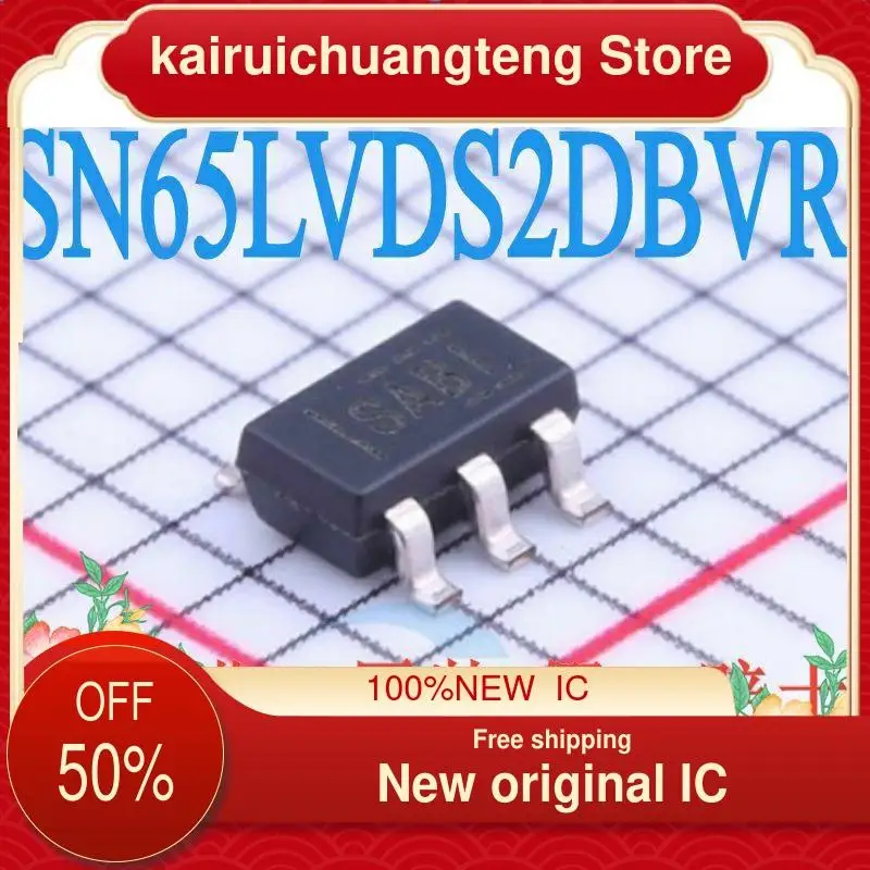 

(1 шт.) SN65LVDS2DBVR LVDS SOT23-5 новый оригинальный IC