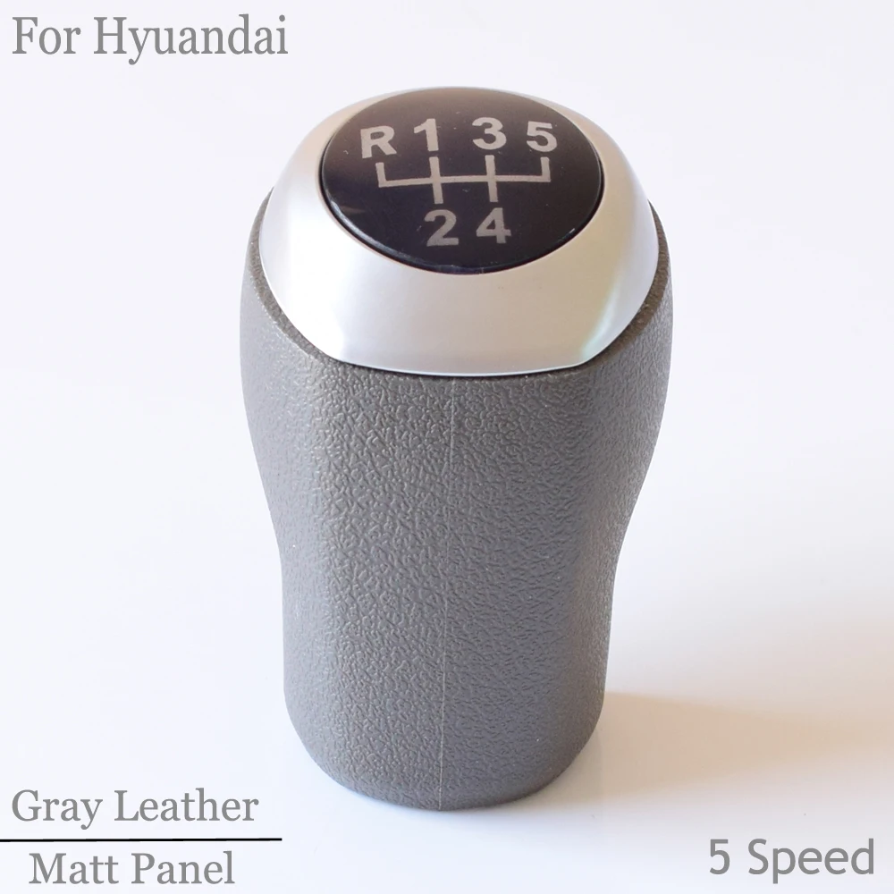 GL-5Speed-MP Хромированная серебристая панель 5 скоростей для hyundai Solaris Verna MT(низкая Версия) Elantra GT Accent Avante рычаг рычага переключения передач - Название цвета: GL-5Speed-MP