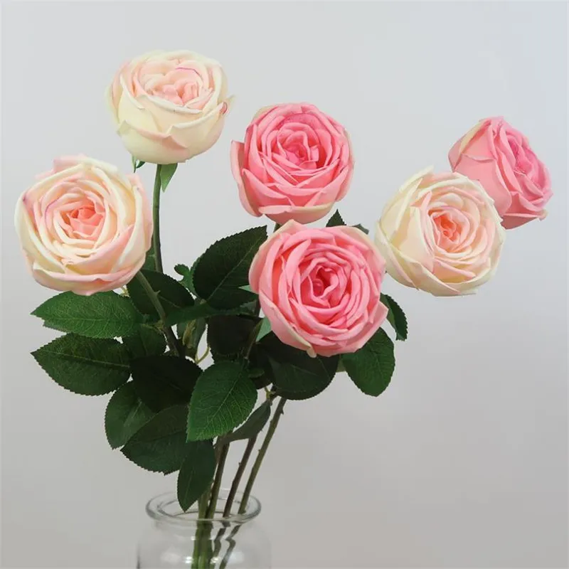 7 шт. поддельные увлажняющий щипцы Роза 25 6 &quotДлина имитация реального сенсорный