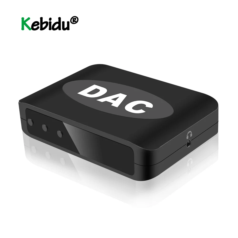 Преобразователь цифрового в аналоговый аудио DAC конвертер с ИК пультом