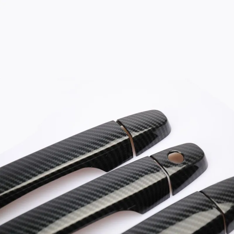 Крышка чаши с карбоновой печатью крышка для дверных ручек автомобиля