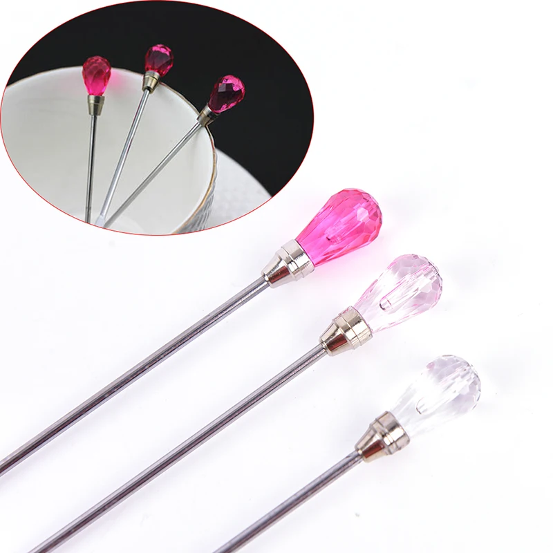 1/3 шт./компл. стержень для нейл-арта смешивания лака ногтей УФ-гель точечные