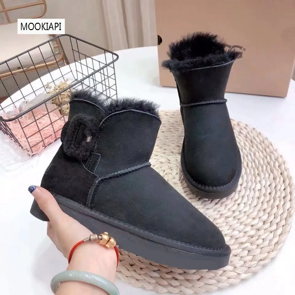 Сапоги для снежной погоды высшего качества в Австралии 2019 году натуральная