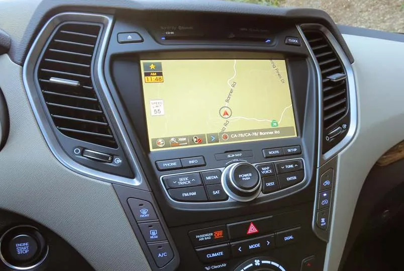Belsee " ips сенсорный экран Android 9,0 автомобильный DVD мультимедийный плеер gps навигация для hyundai Santa Fe ix45 2013