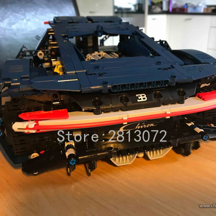 20086 Supercar Bugattis синий \ красный \ черный Technic 42083 3625 шт Chiron модель автомобиля строительные блоки кирпичи игрушки