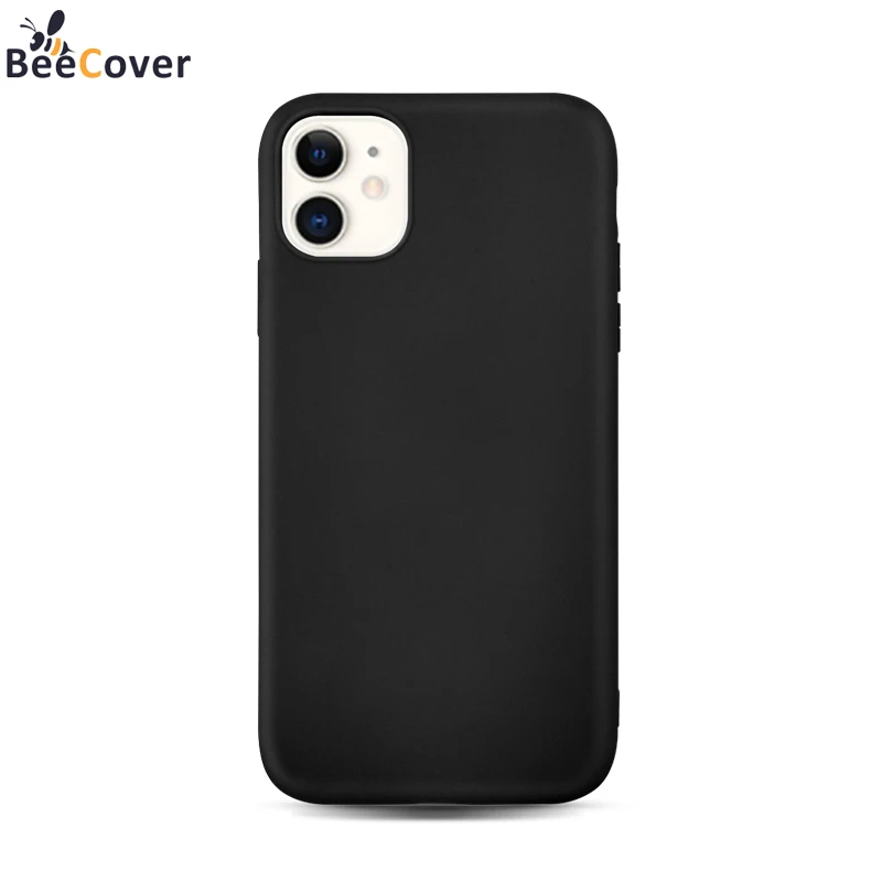 solid color matte black soft phone case for iphone 11 11pro 11promax 6 6s 7 8 7plus 8plus x xs xr xsmax se 2020 case iphone free global shipping