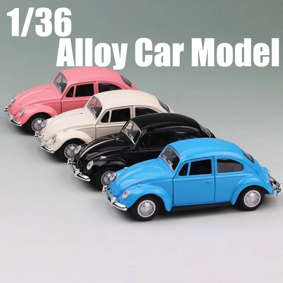 

1:36 Scale Car Old Beatle Metal Alloy Car Diecasts & Toy Vehicles Miniature Model Car Toys For Children Free Shipping