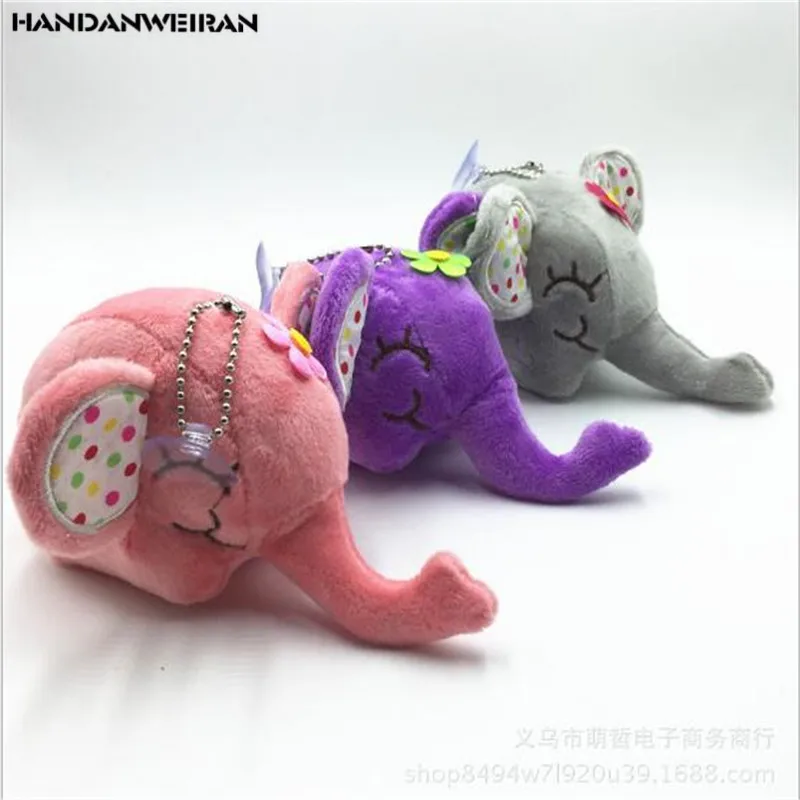 1 шт. подвеска в виде слона с длинным носом 14 см|Мягкие игрушки животные| |