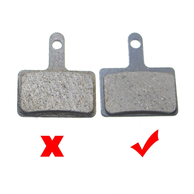 1Pair Bicycle Semi - Metallic DISC BRAKE PADS FOR Shimano MT200 M315 M395 M416 M447 M486 M525 M575 Orion Auriga Pro купить по