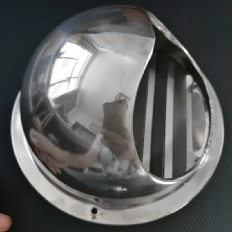 Stainless Steel Ventilation Exhaust Grille Outlet Waterproof Heating Cooling Cap Wall Ceiling Air Ducting Cover Vents | Дом и сад