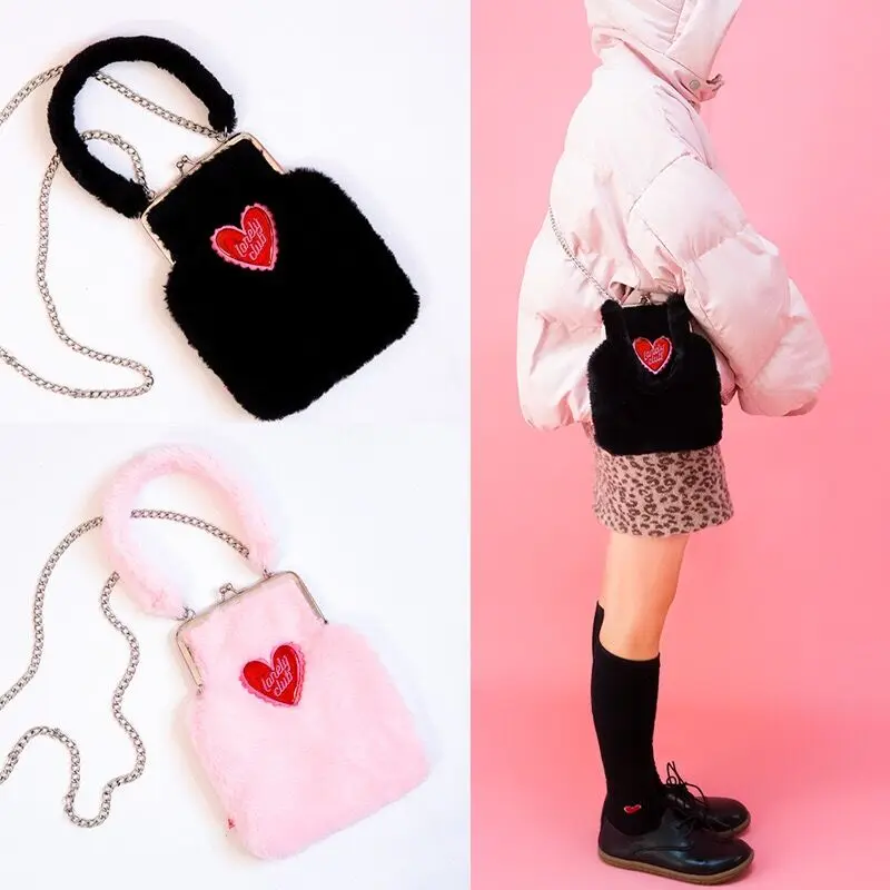 Зимние корейские сумки из натуральной кожи для милых девушек сумка мессенджер с