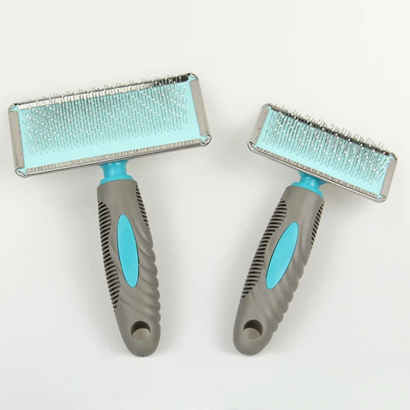 

Pet Short-Haired Round-Head Double-Steel Comb Can Easily Comb The Parts That Are Usually Difficult To Comb