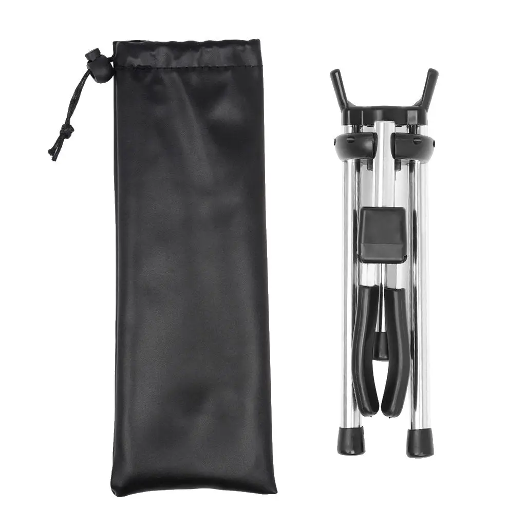 

Tenor Saxophone Sax Stand Foldable Stainless Steel Durable Rubber Feet