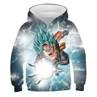 Детские толстовки Goku с аниме-фигурками, одежда для маленьких мальчиков на осень 2021, новая детская одежда, детские толстовки, Свитшот Вегета с 3D рисунком