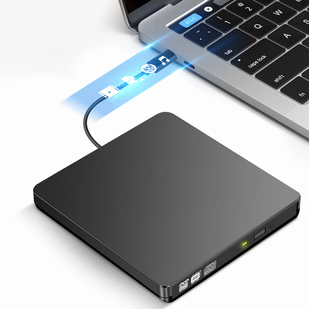 Внешний USB 3 0 Тип C DVD привод RW RAM горелка Писатель CD rom плеер оптический для hp