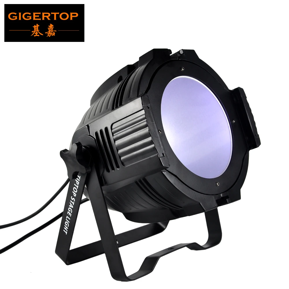 Gigertop TP-P61 200 Вт COB RGBWA UV 6в1 цветной светодиодный светильник алюминиевый корпус Barndoor