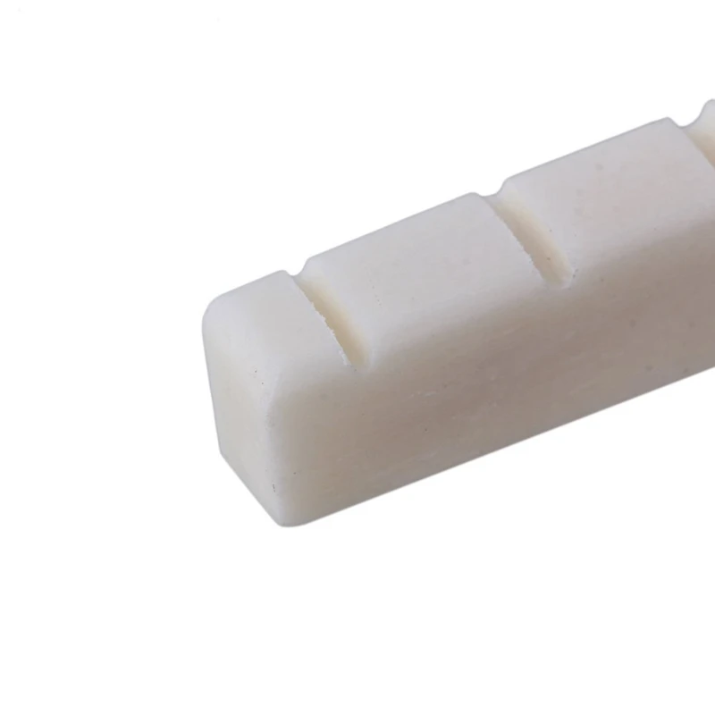 

B Bone Bridge Saddle and Nut For 4 String B Guitar Pack of 3