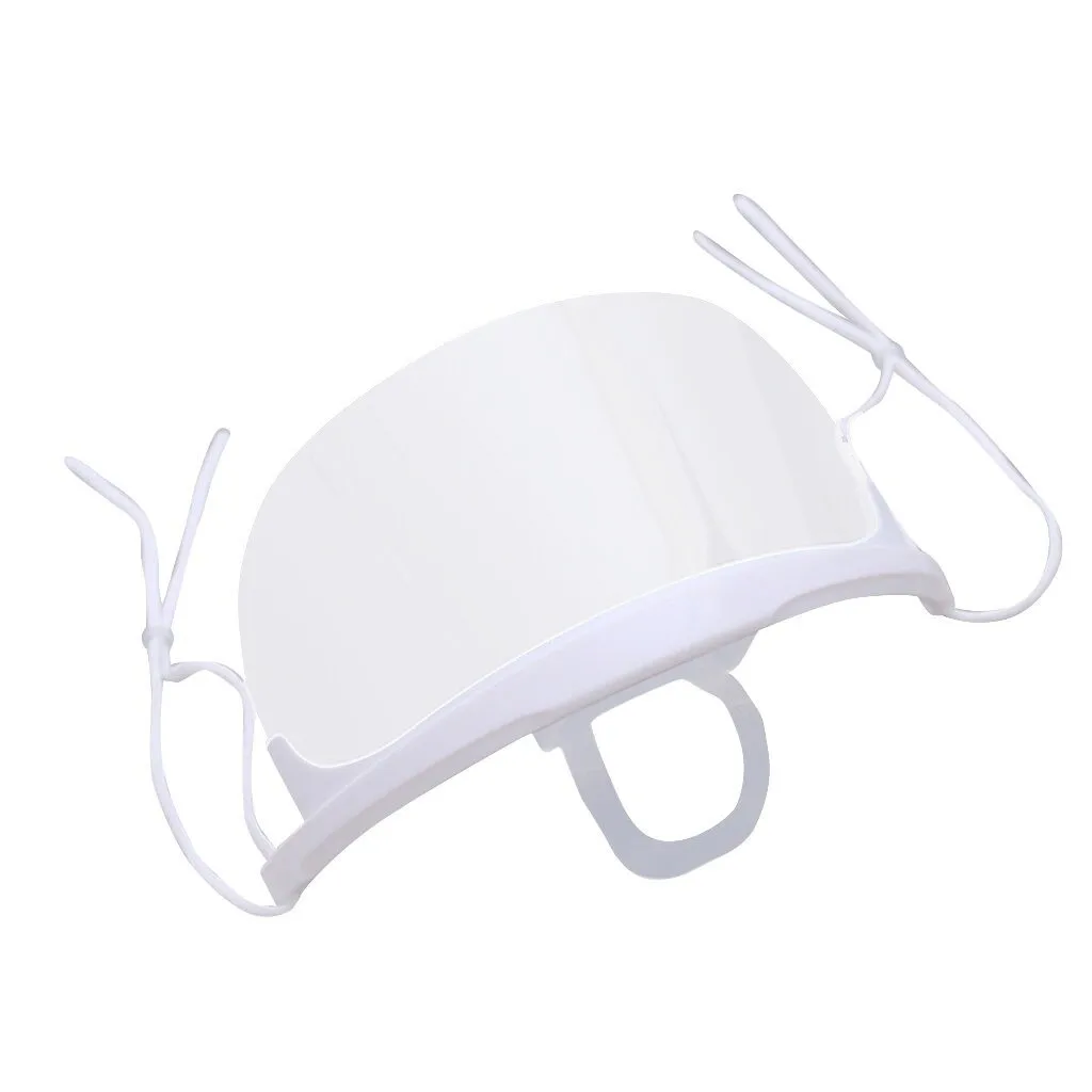 

1PC Adult Mask With Clear Window Visible Expression For The Deaf And Hard Of Hearing Creative Transparent screen Mouth Cover