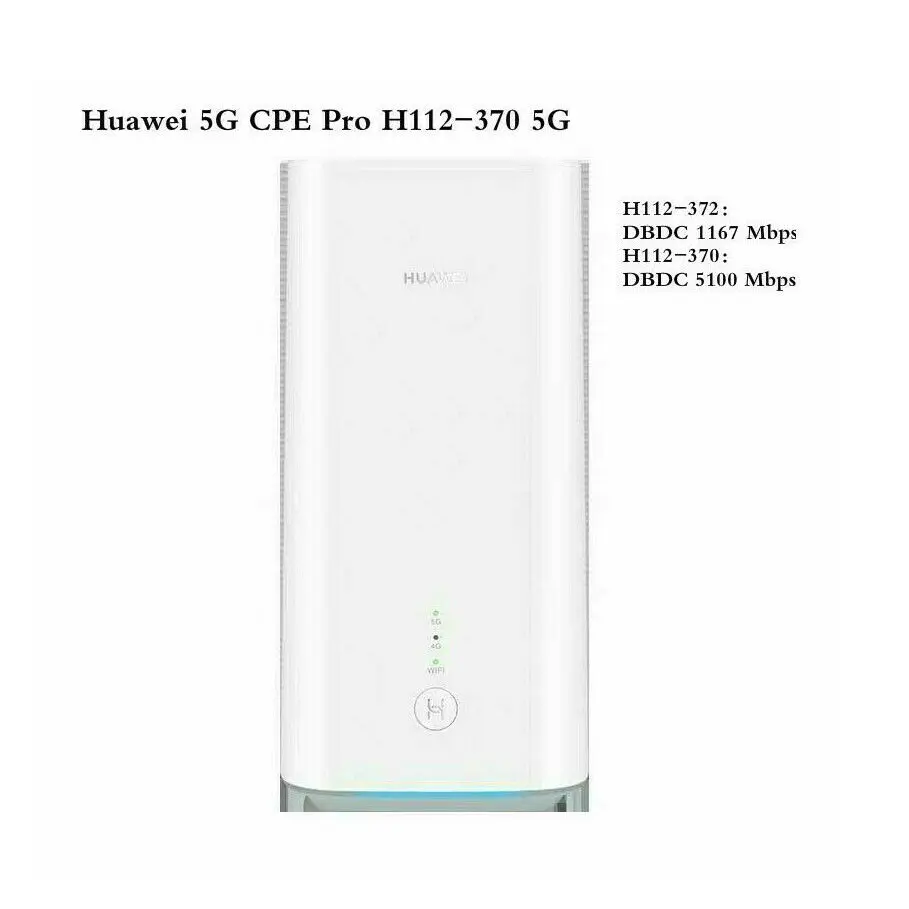 Новый беспроводной маршрутизатор Huawei 5G CPE Pro H112 372 NSA + SA 5100 Мбит/с 2 33 Гбит/с LTE CPE|modem