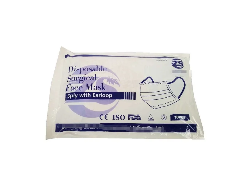 

Medical Mask Disposable Surgical Face Mouth Mask Non-Woven Filter Anti Disposable Mask 3-Layers Protective Adult