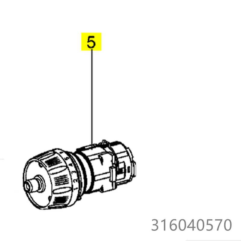 

Gearbox Gear box for METABO SBZ14.4 IMPULS SB18LI 316040570 Power Tool Accessories Electric tools part