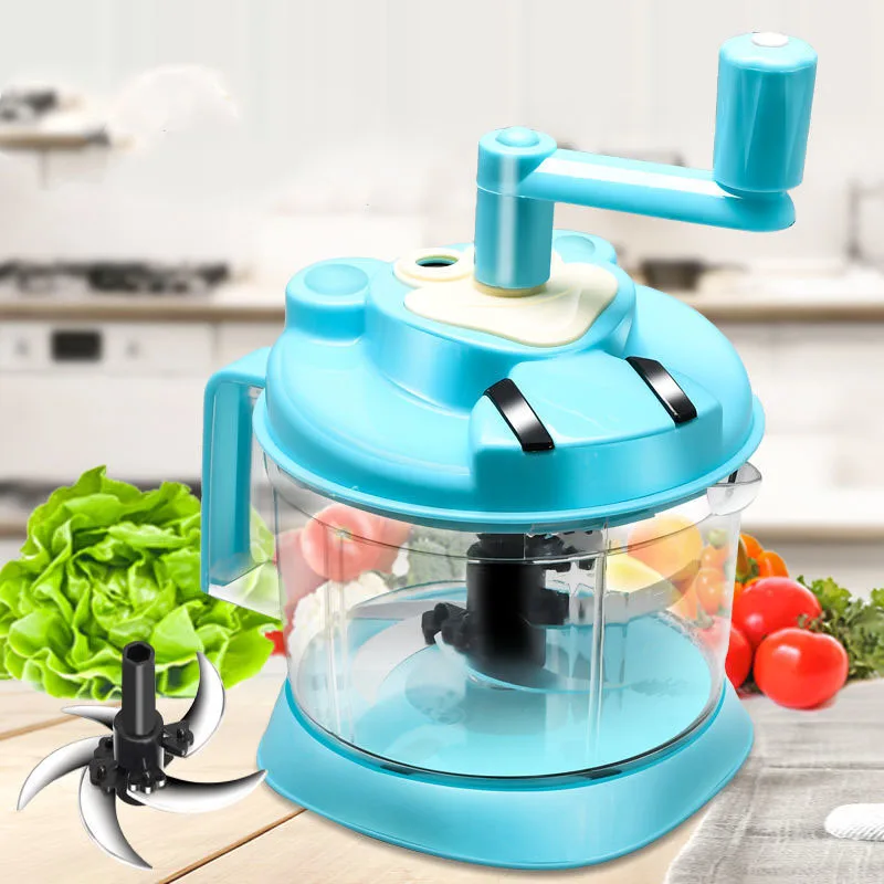 

Manual Multi-function Shredder Meat Grinder Home Garlic Crushed Vegetable Machine Kitchen Supplies Vegetable Cutter Garlic Press