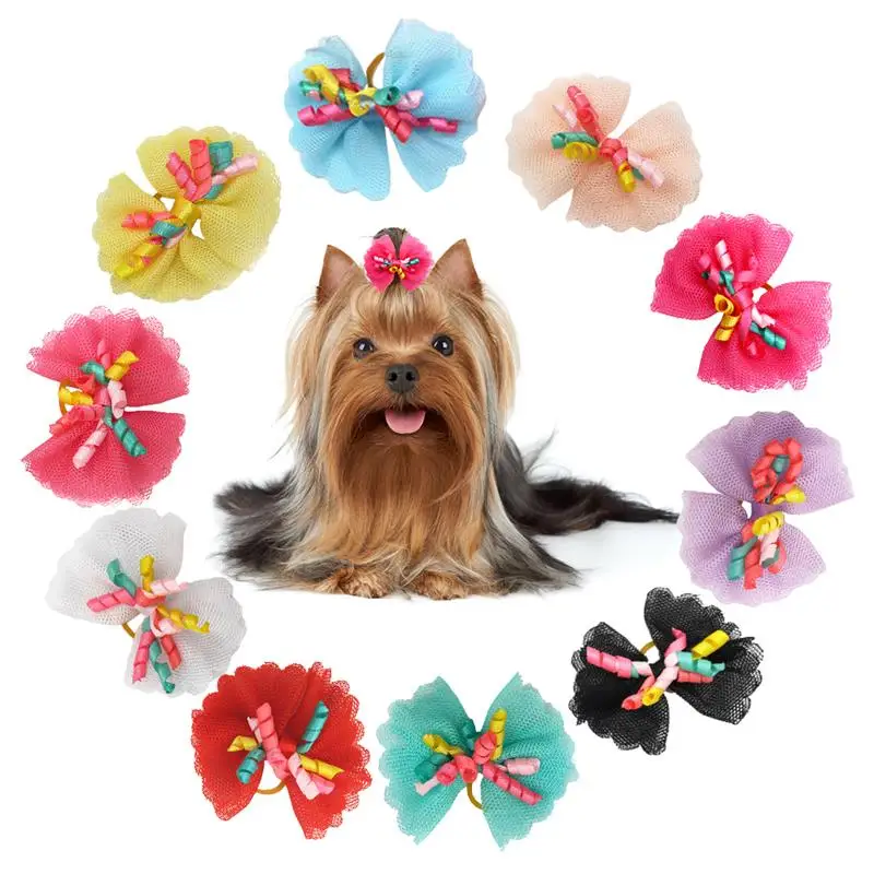 Галстук бабочка для шерсти домашних животных 10 шт.|Аксессуары собак| |