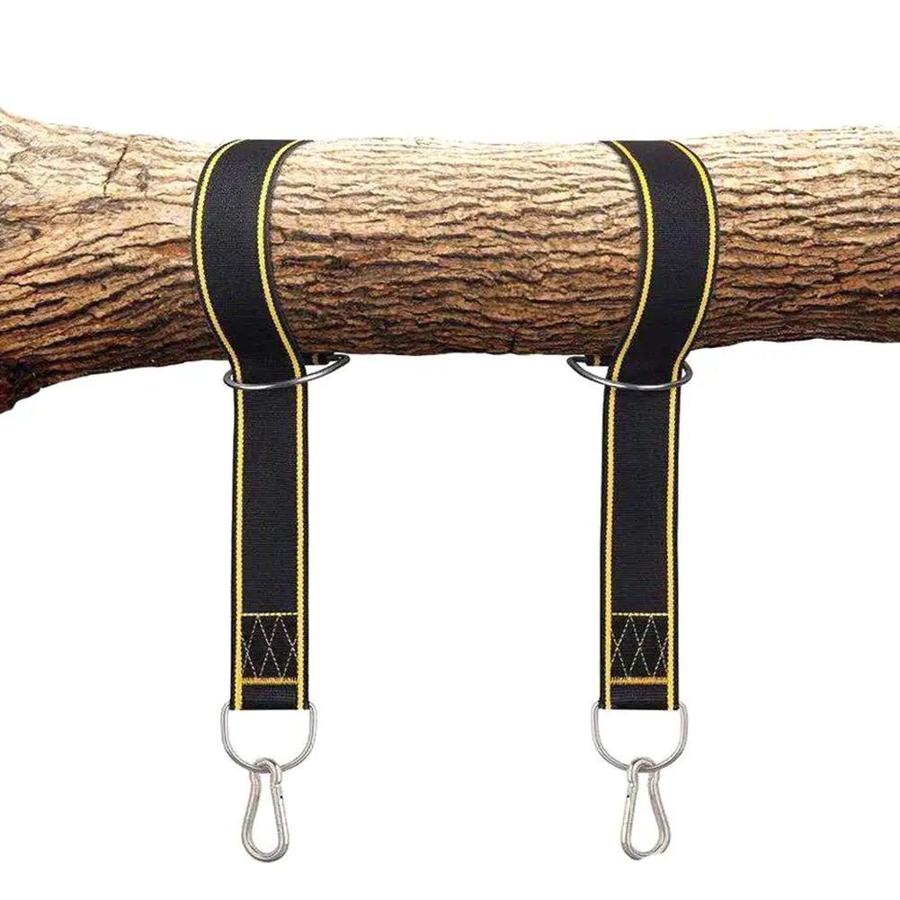 2 шт. дерево качели Портативный прочный легко UseHanging ремешки аксессуары для гамака