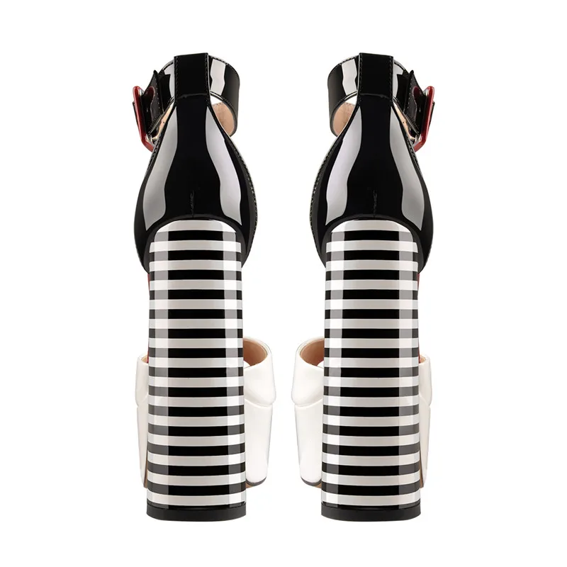 Onlymaker/женские босоножки на платформе с открытым носком квадратном каблуке