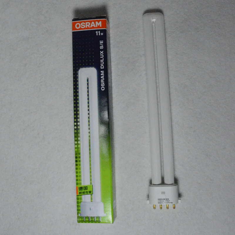 Для OSRAM DULUX S/E 9 W/840 4 контакта 11W840 белая лампа