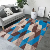 Factory direct supply 3D heat transfer carpet 3D printing floor pad ink printing mat anti slip custom living room bedroom carpet