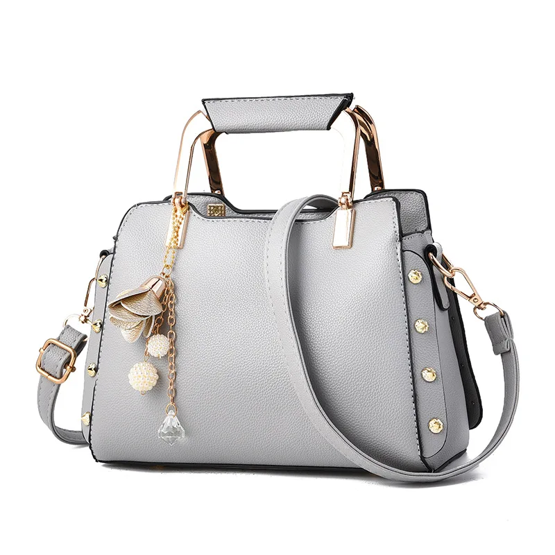 Женская сумка с заклепками повседневная Диагональная Сумка на одно плечо 2020| |