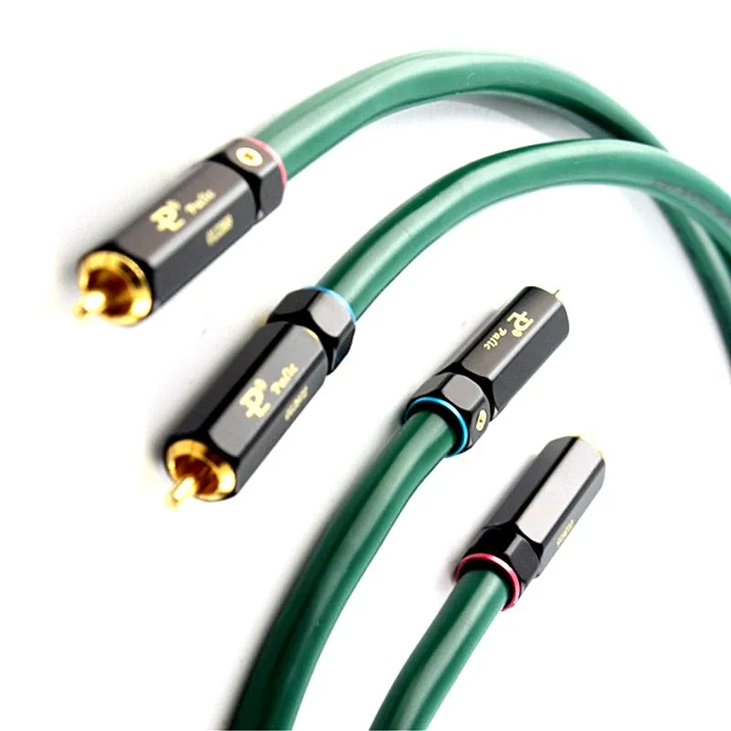 

Hifi pair Furutech Alpha series FA-220 OCC rca audio cable Amplifier CD DVD player Speaker PR-109 Gold RCA interconnect cable