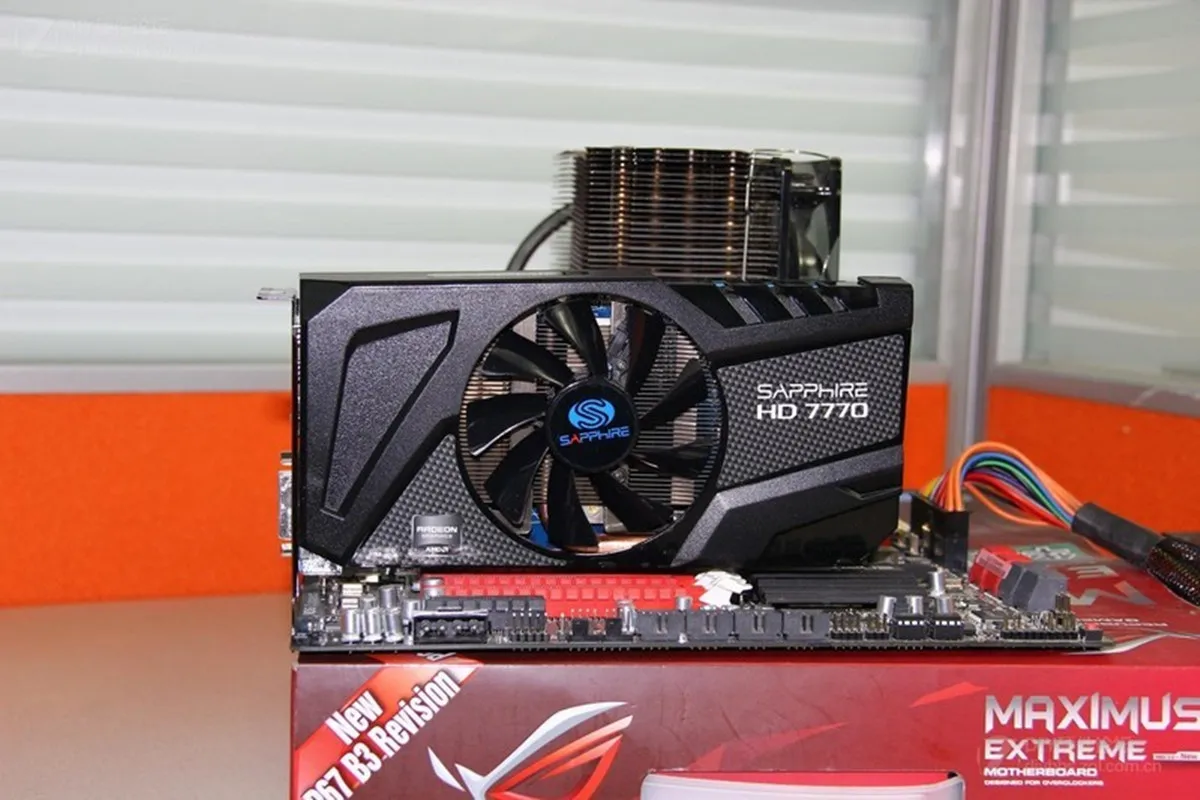Видеокарта SAPPHIRE Radeon HD 7770 1 ГБ GPU для AMD HD7770 1G GDDR5 видеокарты ПК компьютерные игровые
